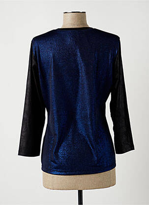 Top stretch manches 3/4 noir GUY DUBOUIS femme