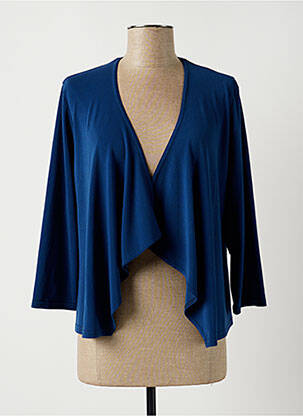 Veste casual bleu FRANCE RIVOIRE pour femme