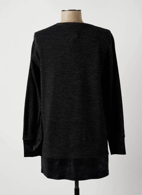 Pull tunique gris GUY DUBOUIS pour femme