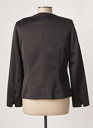 Veste casual epaulette noir GUY DUBOUIS femme