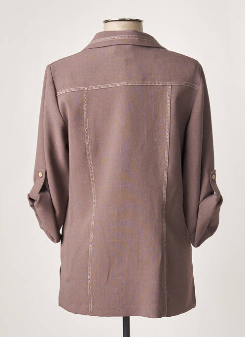 Veste casual marron GUY DUBOUIS femme