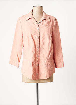 Veste casual poches rose GUY DUBOUIS femme
