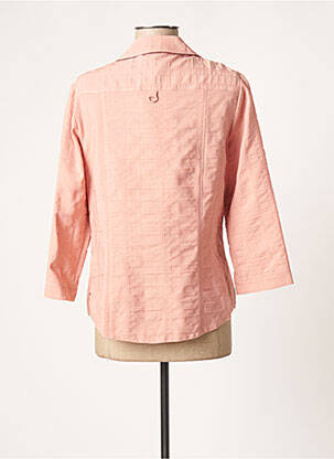 Veste casual poches rose GUY DUBOUIS femme