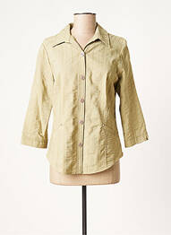 Veste casual poches vert GUY DUBOUIS femme
