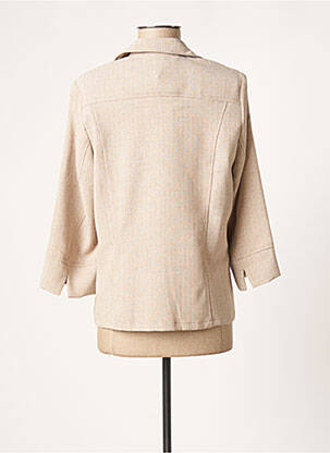 Veste casual poches beige GUY DUBOUIS femme