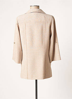 Veste casual poches beige GUY DUBOUIS femme