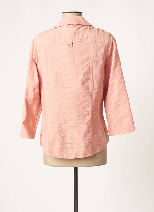 Veste casual poches rose GUY DUBOUIS femme