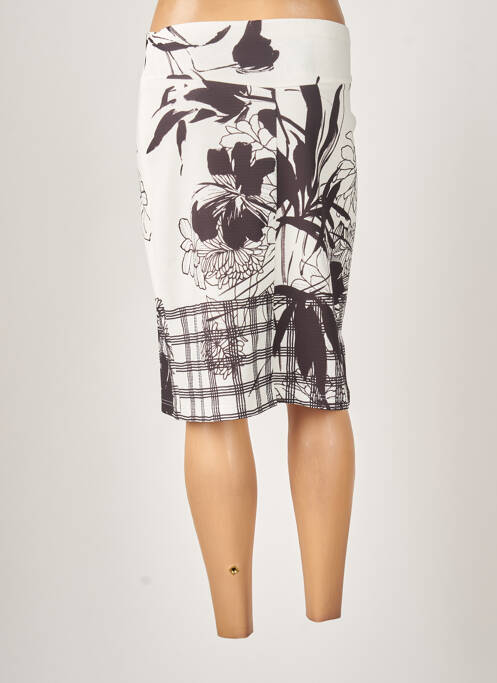 Jupe mi-longue noir GUY DUBOUIS pour femme