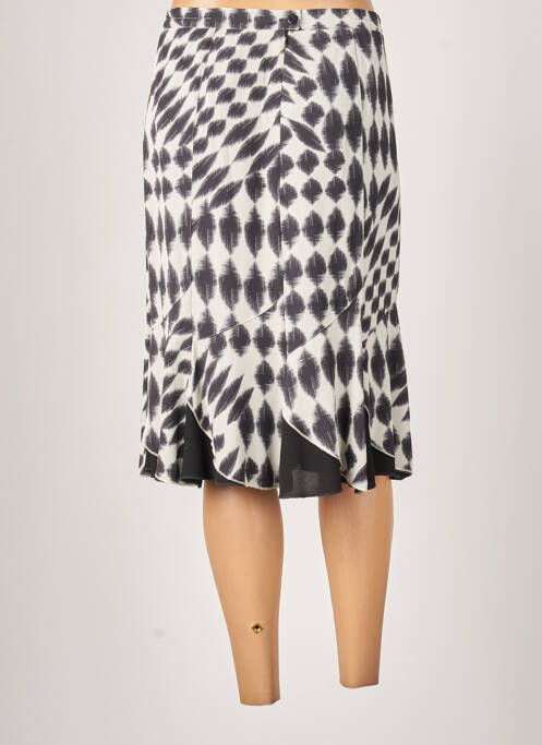 Jupe mi-longue noir GUY DUBOUIS pour femme