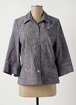 Veste casual poches gris GUY DUBOUIS femme