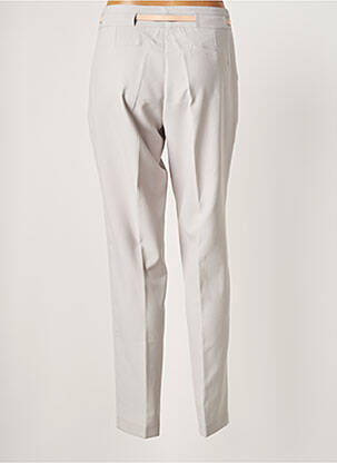 Pantalon chino taille normale taille normale gris GUY DUBOUIS femme