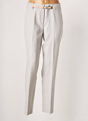 Pantalon chino gris GUY DUBOUIS pour femme
