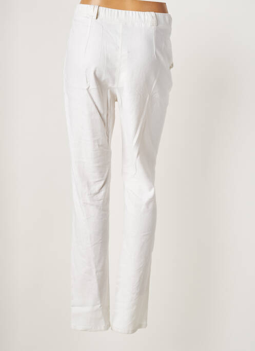 Pantalon droit beige GUY DUBOUIS pour femme