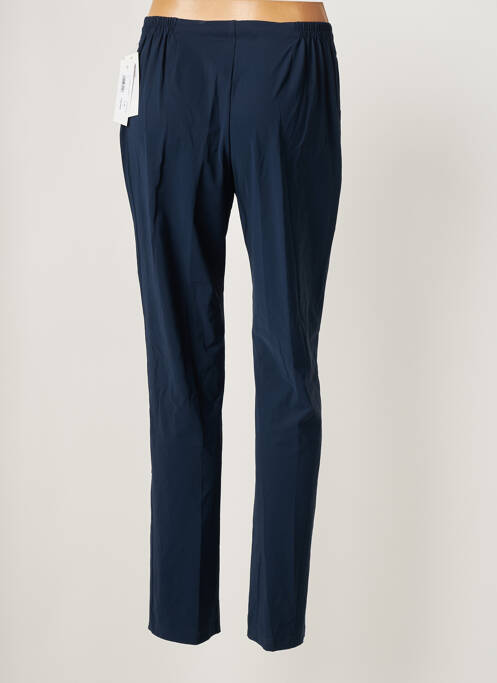 Pantalon droit bleu FRANCE RIVOIRE pour femme