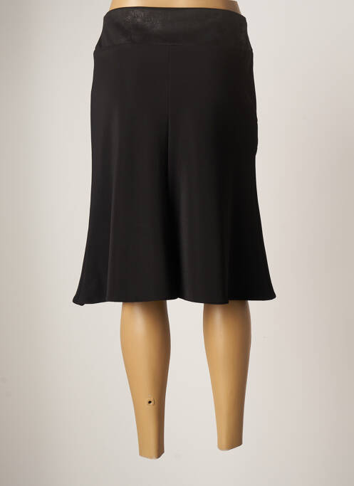 Jupe mi-longue noir GUY DUBOUIS pour femme