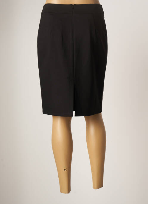 Jupe mi-longue noir GUY DUBOUIS pour femme