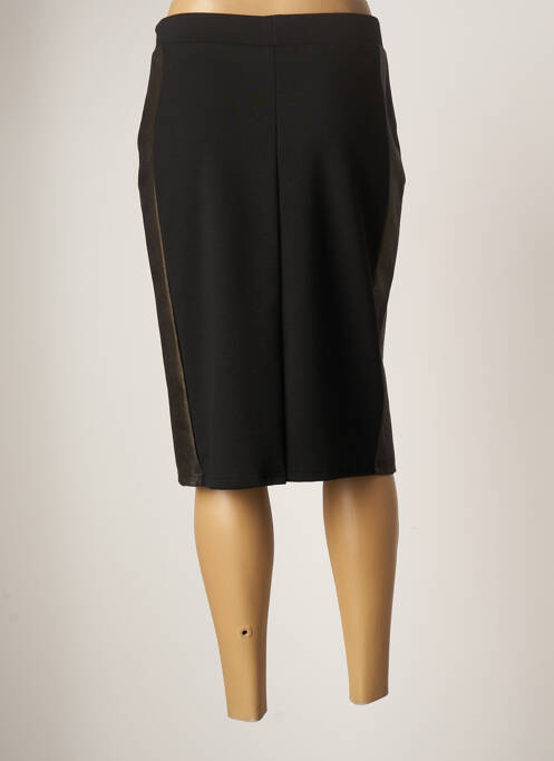 Jupe mi-longue noir GUY DUBOUIS pour femme