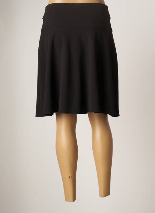Jupe mi-longue noir GUY DUBOUIS pour femme