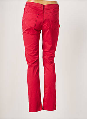 Pantalon slim stretch taille normale rouge MERI & ESCA femme