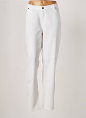 Jeans coupe slim blanc MERI & ESCA pour femme seconde vue