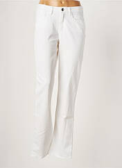 Pantalon droit blanc GUY DUBOUIS pour femme seconde vue