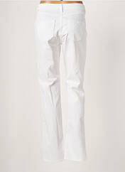 Pantalon droit blanc GUY DUBOUIS pour femme seconde vue