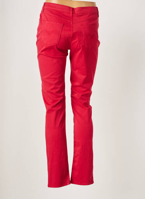 Pantalon slim rouge MERI & ESCA pour femme