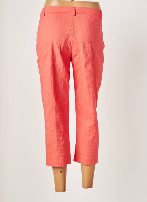 Pantacourt coupe droite taille normale rose GUY DUBOUIS femme