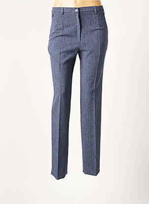 Pantalon 7/8 stretch taille normale bleu GUY DUBOUIS femme