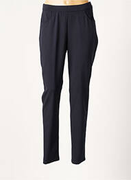 Pantalon slim taille élastique taille normale bleu GUY DUBOUIS femme