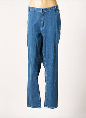 Jeans coupe droite bleu GUY DUBOUIS pour femme