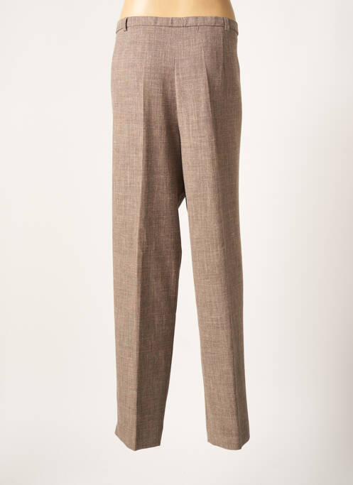 Pantalon 7/8 marron GUY DUBOUIS pour femme