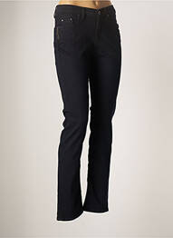 Jeans coupe slim slim taille normale bleu GUY DUBOUIS femme