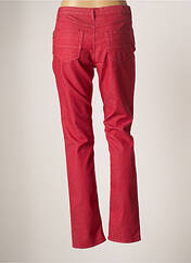 Jeans coupe slim rouge GUY DUBOUIS pour femme seconde vue