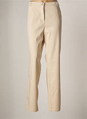Pantalon droit beige TONI DRESS pour femme seconde vue