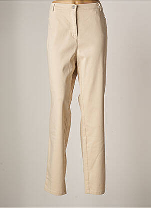 Pantalon droit beige TONI DRESS pour femme