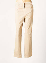 Pantalon droit beige TONI pour femme seconde vue