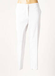 Pantalon droit blanc ANNA MONTANA pour femme seconde vue