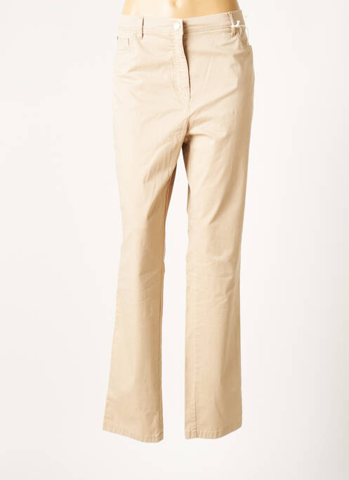 Pantalon droit beige TONI pour femme