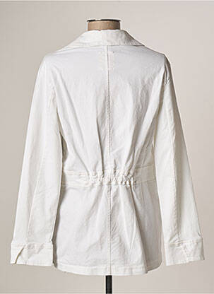 Veste casual col tailleur blanc PAKO LITTO femme