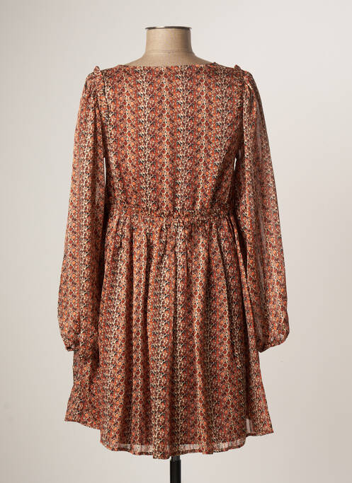 Robe courte orange MOLLY BRACKEN pour femme