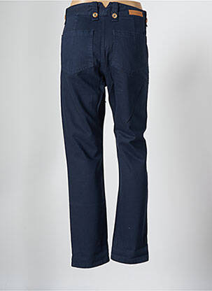 Pantalon 7/8 stretch taille normale bleu HAPPY femme