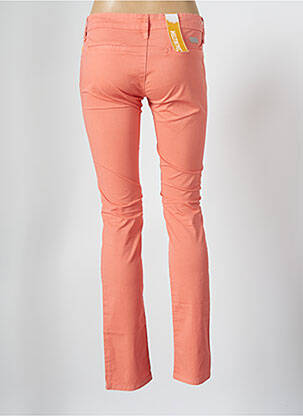 Pantalon slim taille basse taille basse rose MELTIN'POT femme