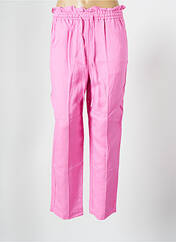 Pantalon 7/8 rose B.YOUNG pour femme seconde vue