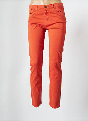 Pantalon slim orange PAKO LITTO pour femme