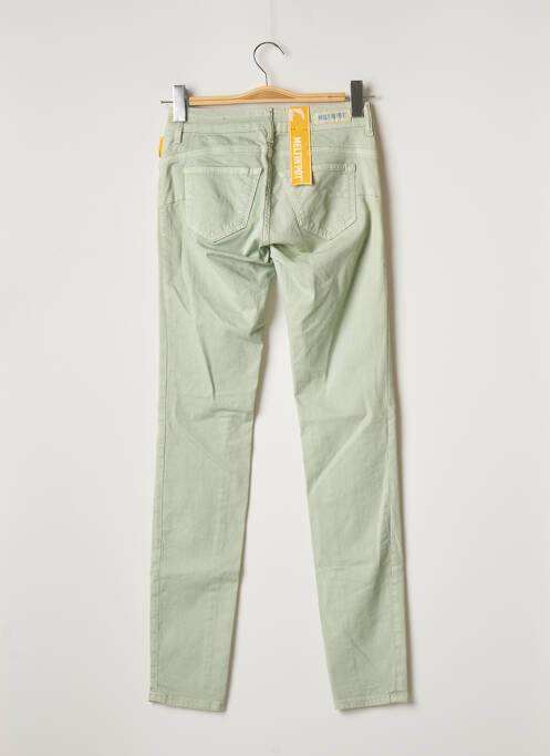 Jeans coupe slim vert MELTIN'POT pour femme