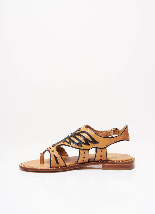 Tongs marron ASH pour femme