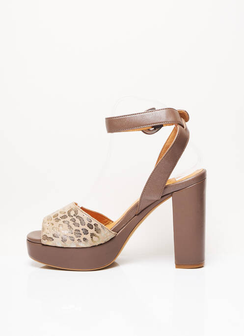 Sandales/Nu pieds marron MINKA DESIGN pour femme