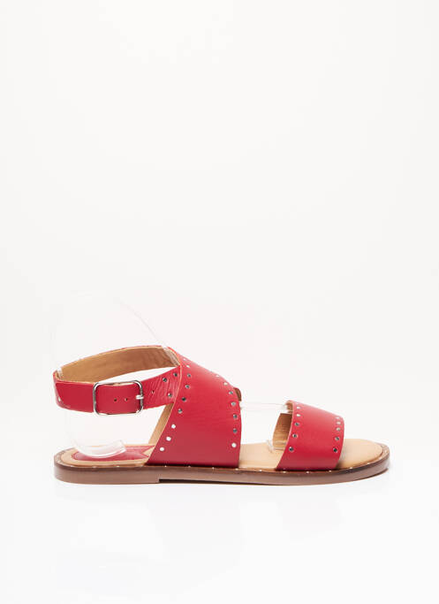 Sandales/Nu pieds rouge KICKERS pour femme