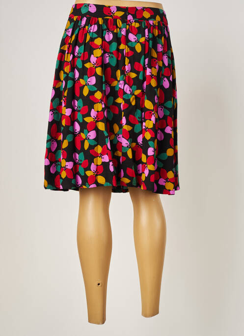 Jupe mi-longue noir PRINCESSE NOMADE pour femme